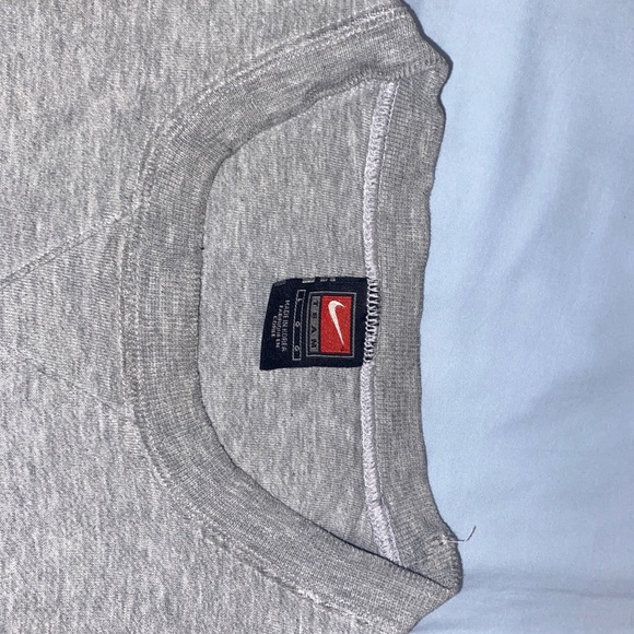 Retro 90s Authentic Gray Nike Crewneck Size L - Picture 2 of 4